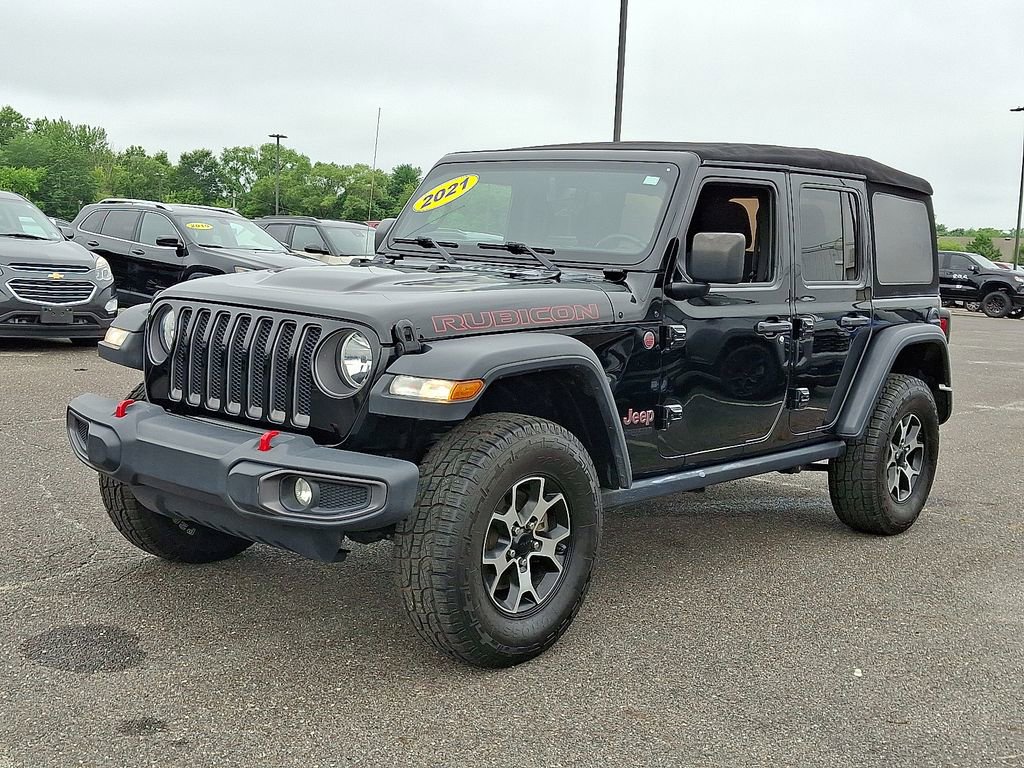 Used 2021 Jeep Wrangler Unlimited Rubicon AWD/4WD image 6