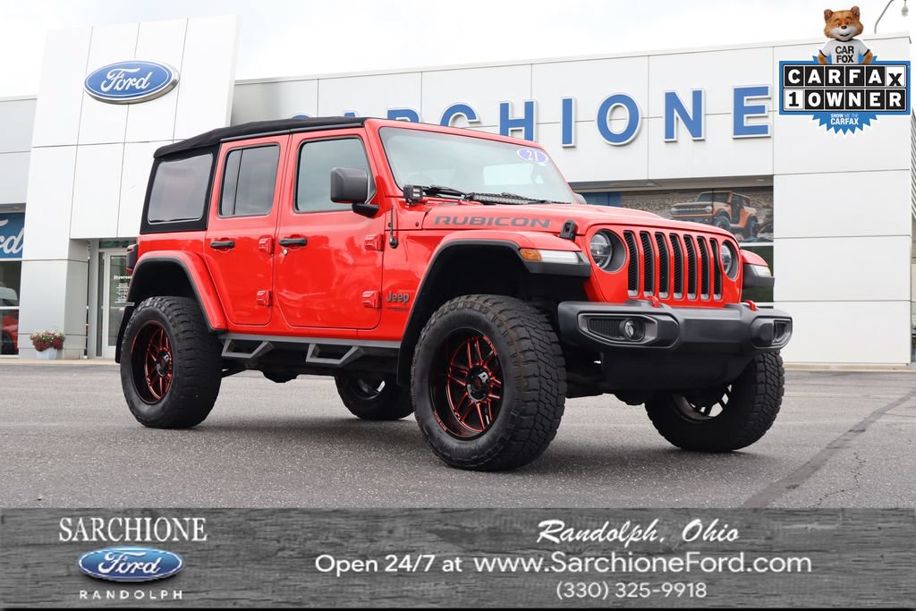 Used 2021 Jeep Wrangler Unlimited Rubicon AWD/4WD image 1