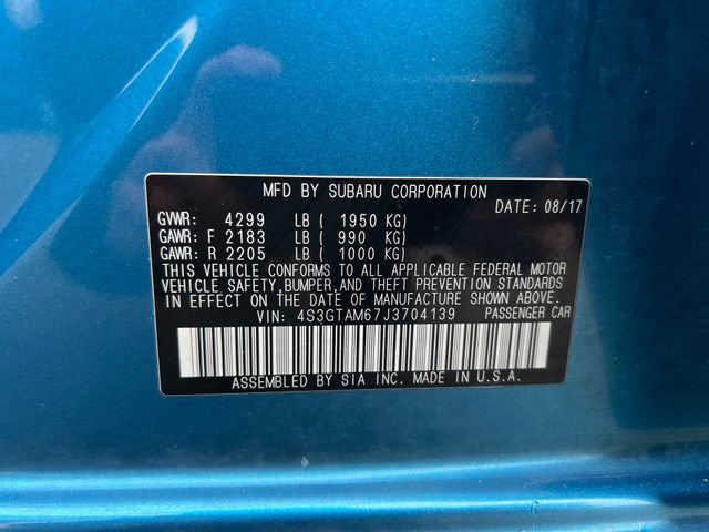 Used 2018 Subaru Impreza 2.0i Sport image 21