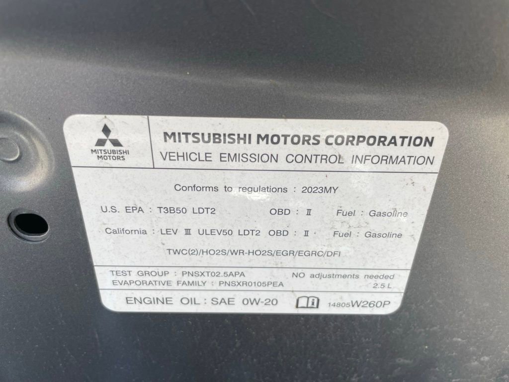 Used 2023 Mitsubishi Outlander SE Black Edition image 42