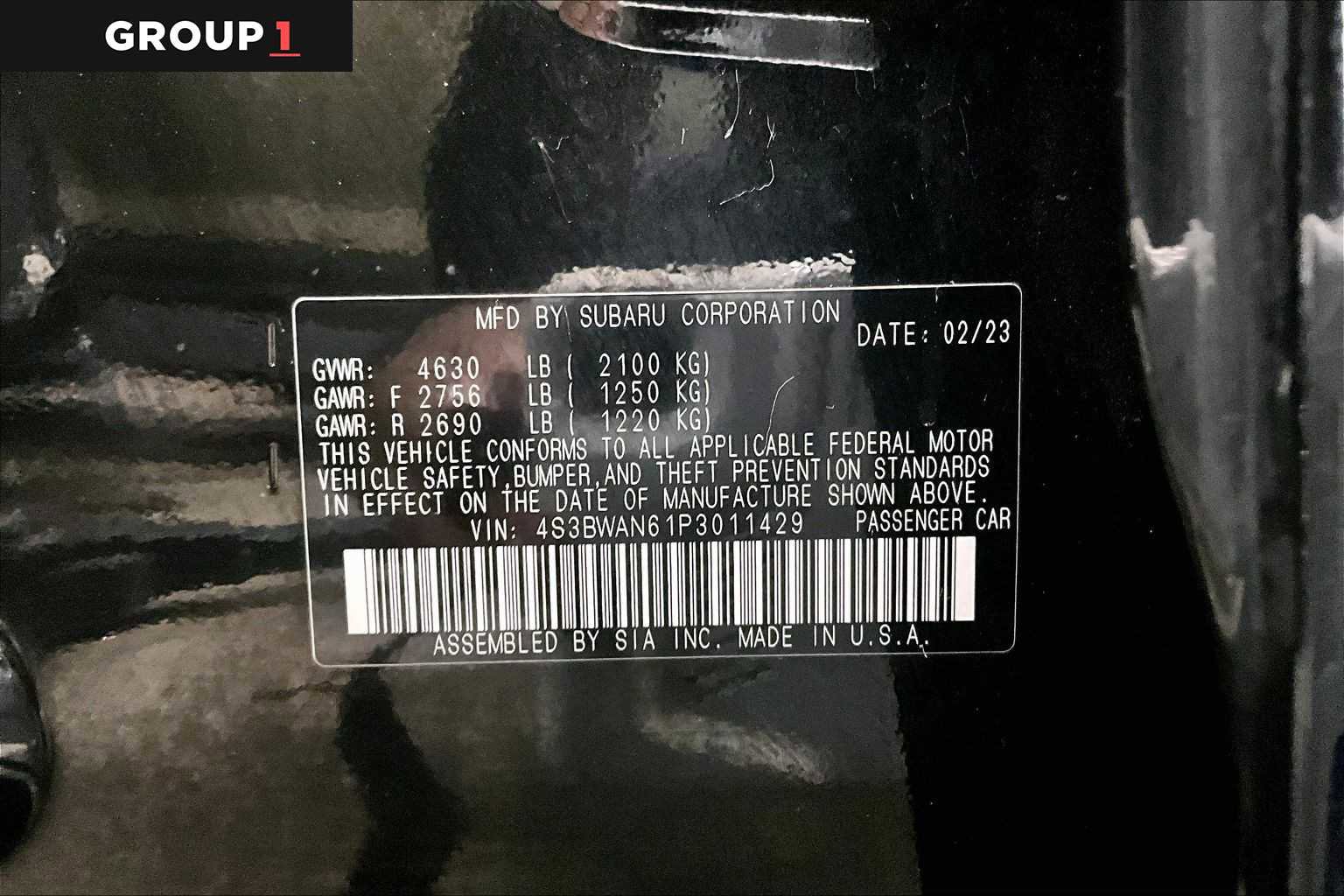 Certified 2023 Subaru Legacy Limited image 37