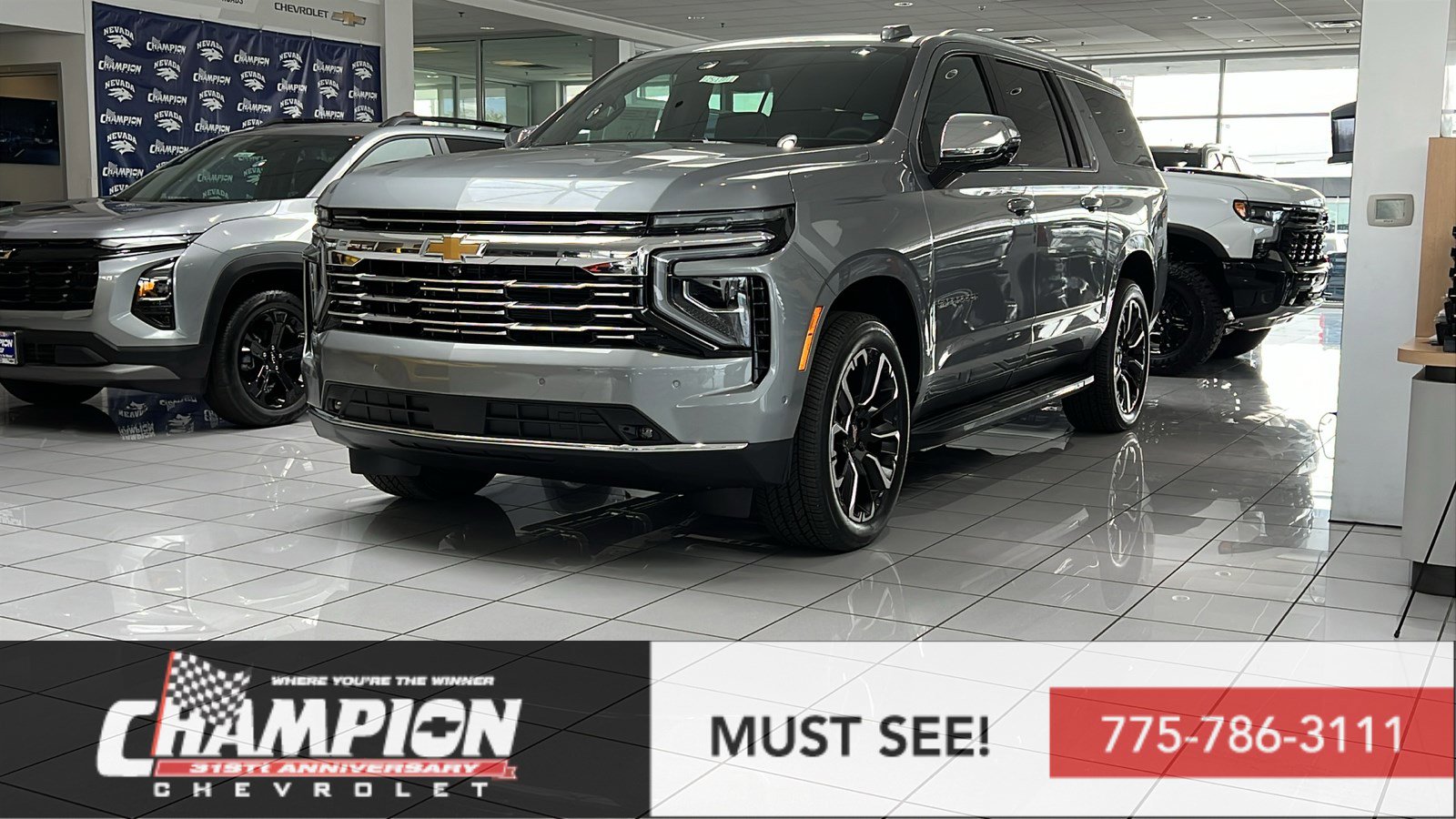 New 2025 Chevrolet Suburban Premier w/ Sun And Tow Package