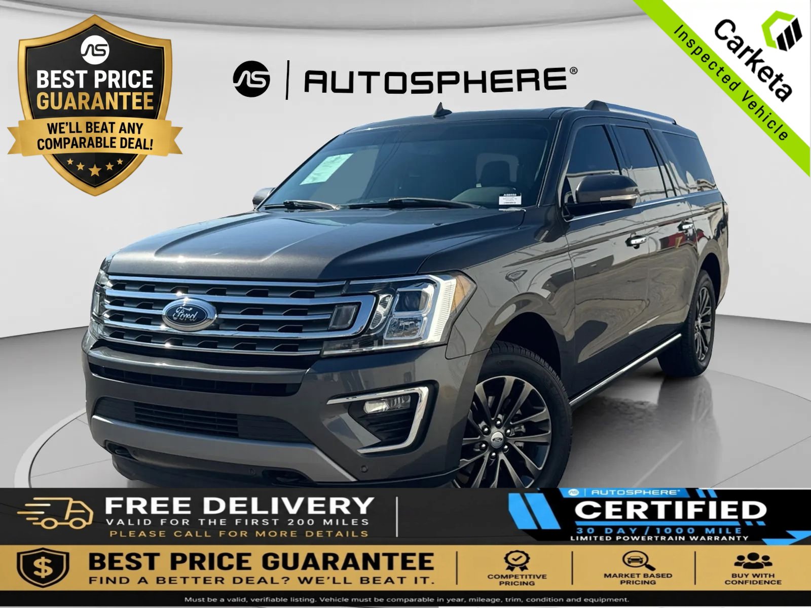 Used 2019 Ford Expedition Max Limited AWD/4WD image 1