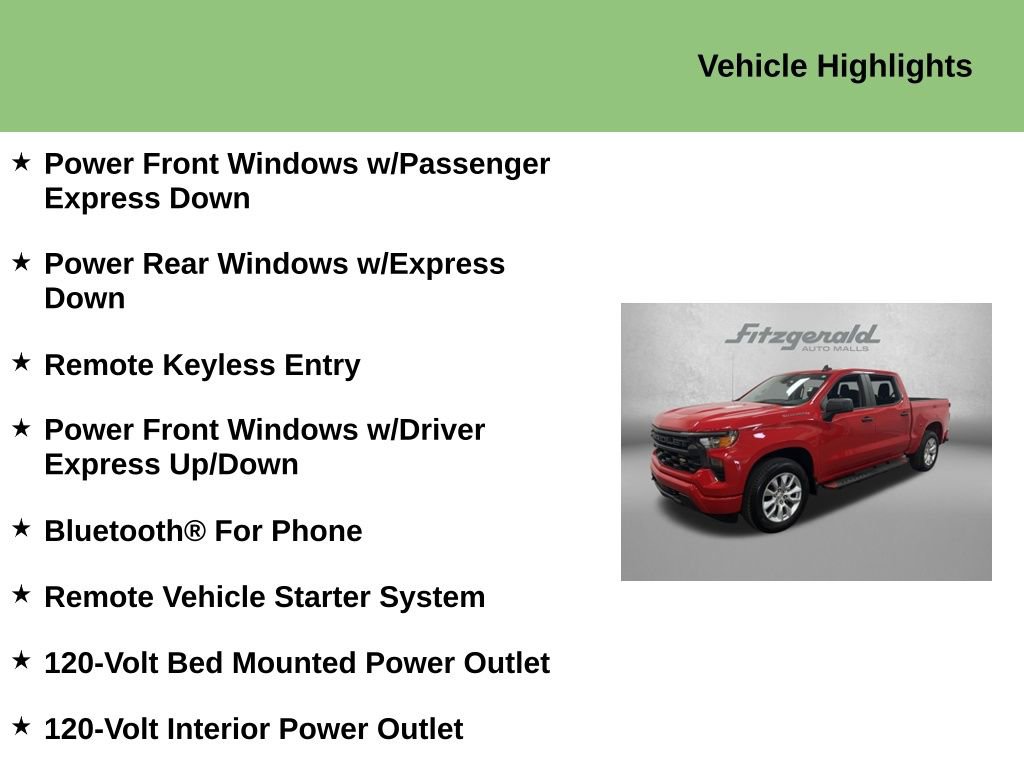 Used 2025 Chevrolet Silverado 1500 Custom image 10