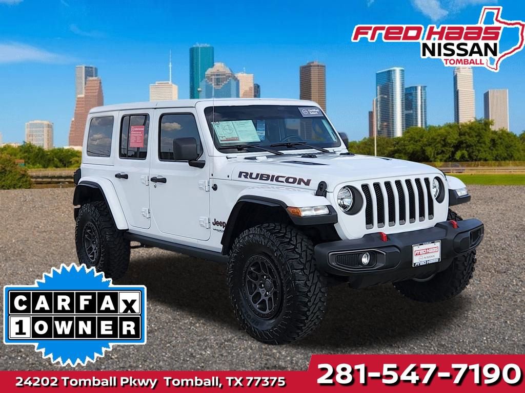 Used 2021 Jeep Wrangler Unlimited Rubicon w/ Xtreme Recon 35" Tire Package image 1
