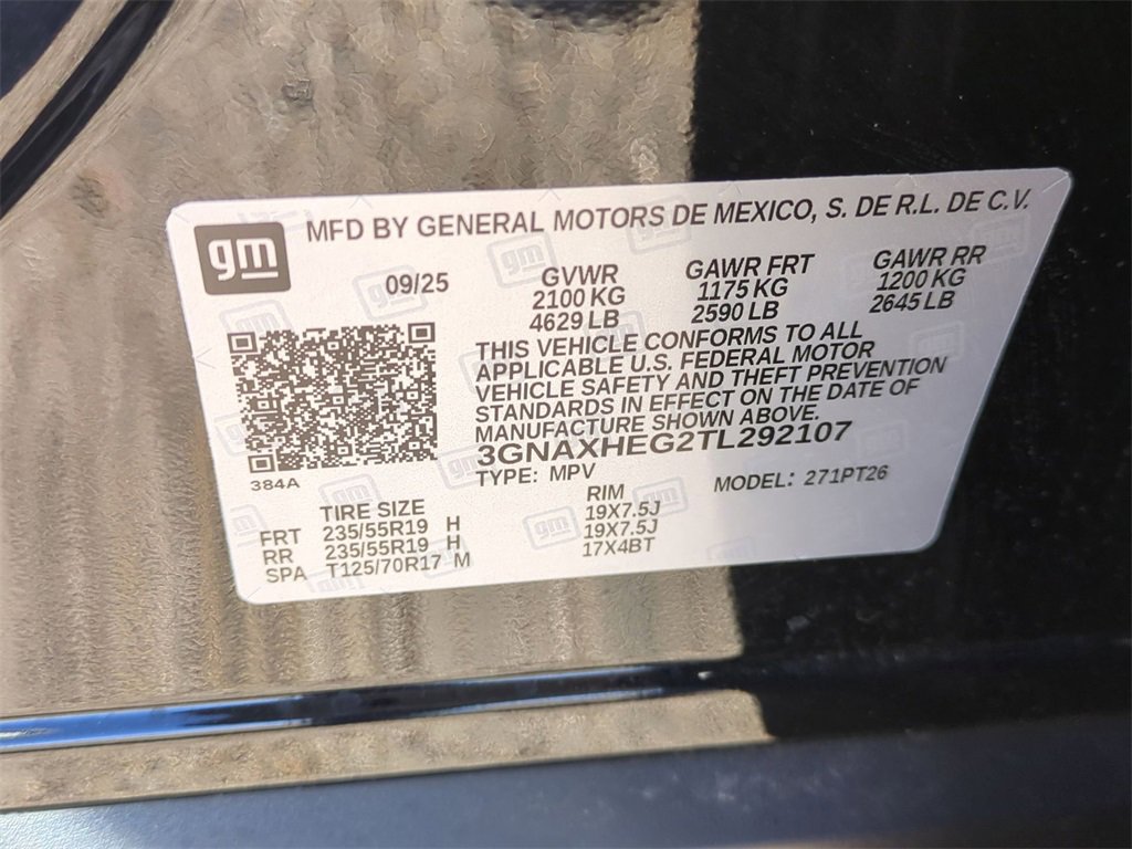 New 2026 Chevrolet Equinox LT w/ Midnight Edition image 33