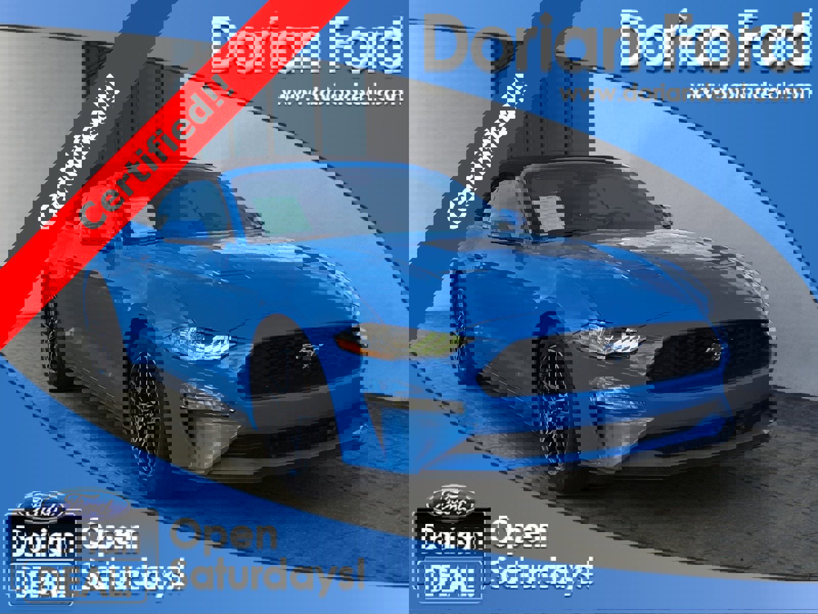 Certified 2022 Ford Mustang Convertible w/ Equipment Group 101A