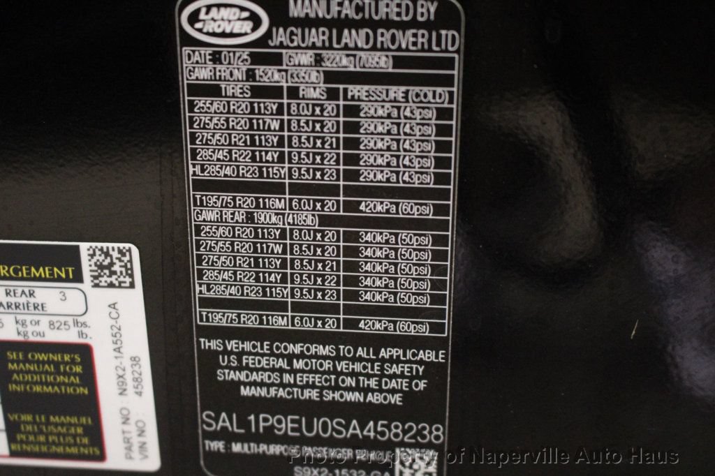 Used 2025 Land Rover Range Rover Sport SE AWD/4WD image 53
