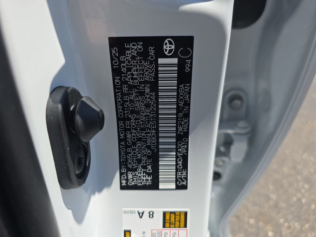 Used 2026 Toyota Corolla XLE FWD image 38