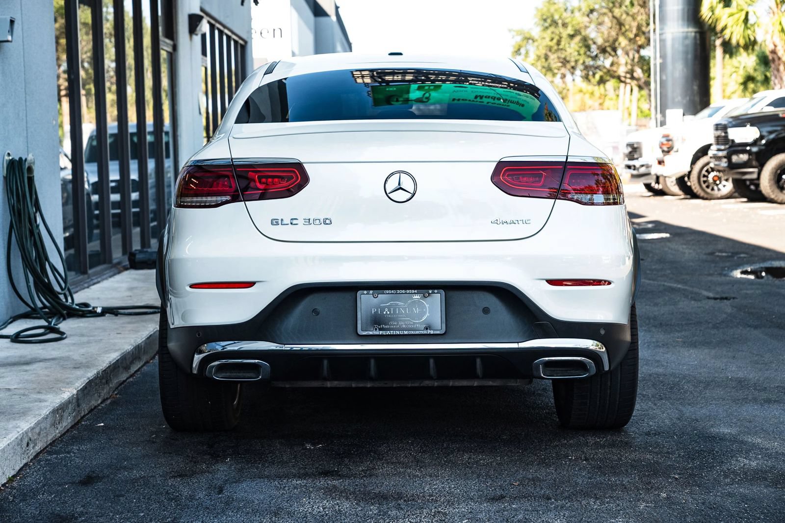 Used 2020 Mercedes-Benz GLC 300 4MATIC Coupe w/ AMG Line image 12