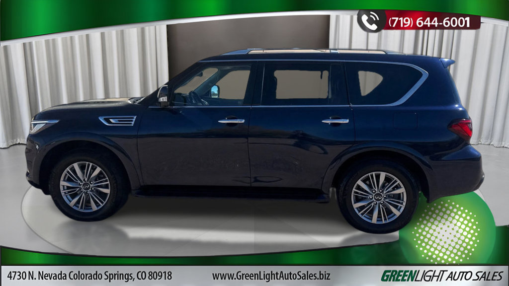 Used 2021 INFINITI QX80 Luxe AWD/4WD image 2