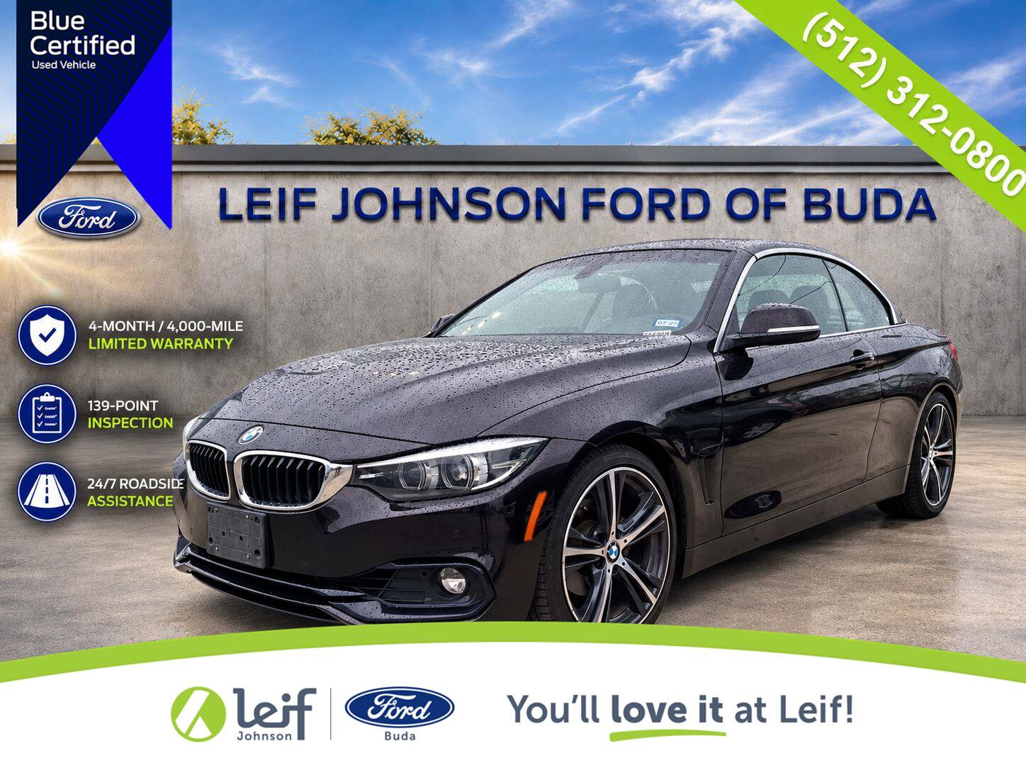 Used 2018 BMW 430i Convertible RWD image 1