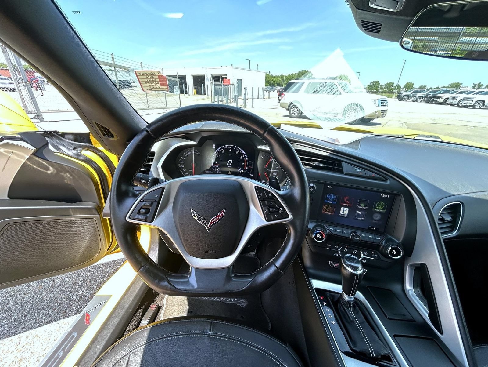 Certified 2016 Chevrolet Corvette Stingray Coupe w/ Carbon Flash Badge Package RWD image 14
