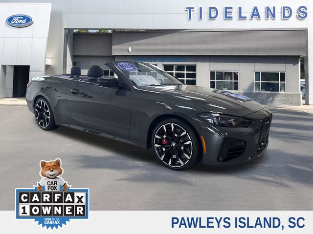 Used 2025 BMW 430i Convertible w/ M Sport Package RWD image 1