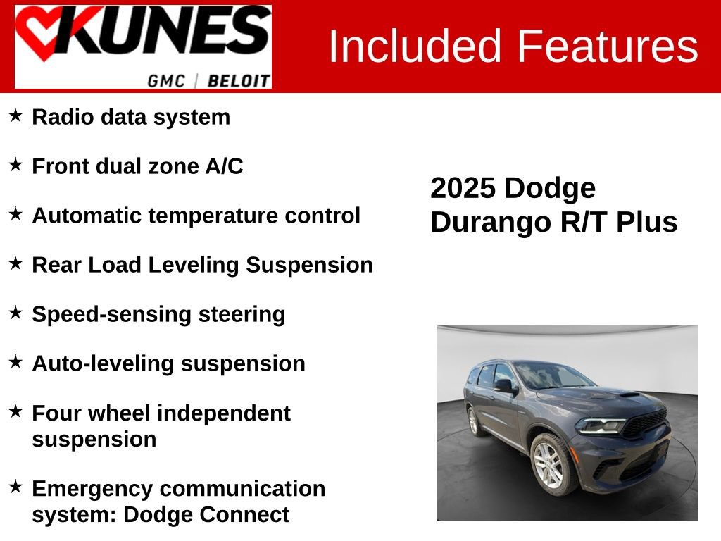 Used 2025 Dodge Durango R/T AWD/4WD image 3