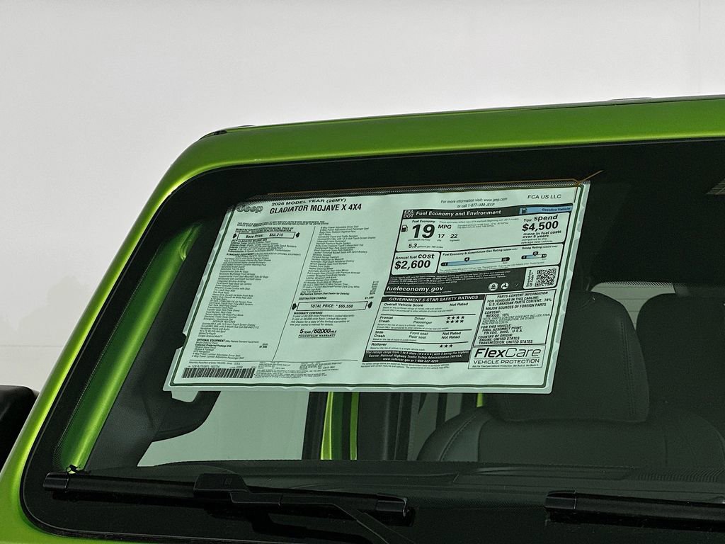 New 2026 Jeep Gladiator Mojave AWD/4WD image 13