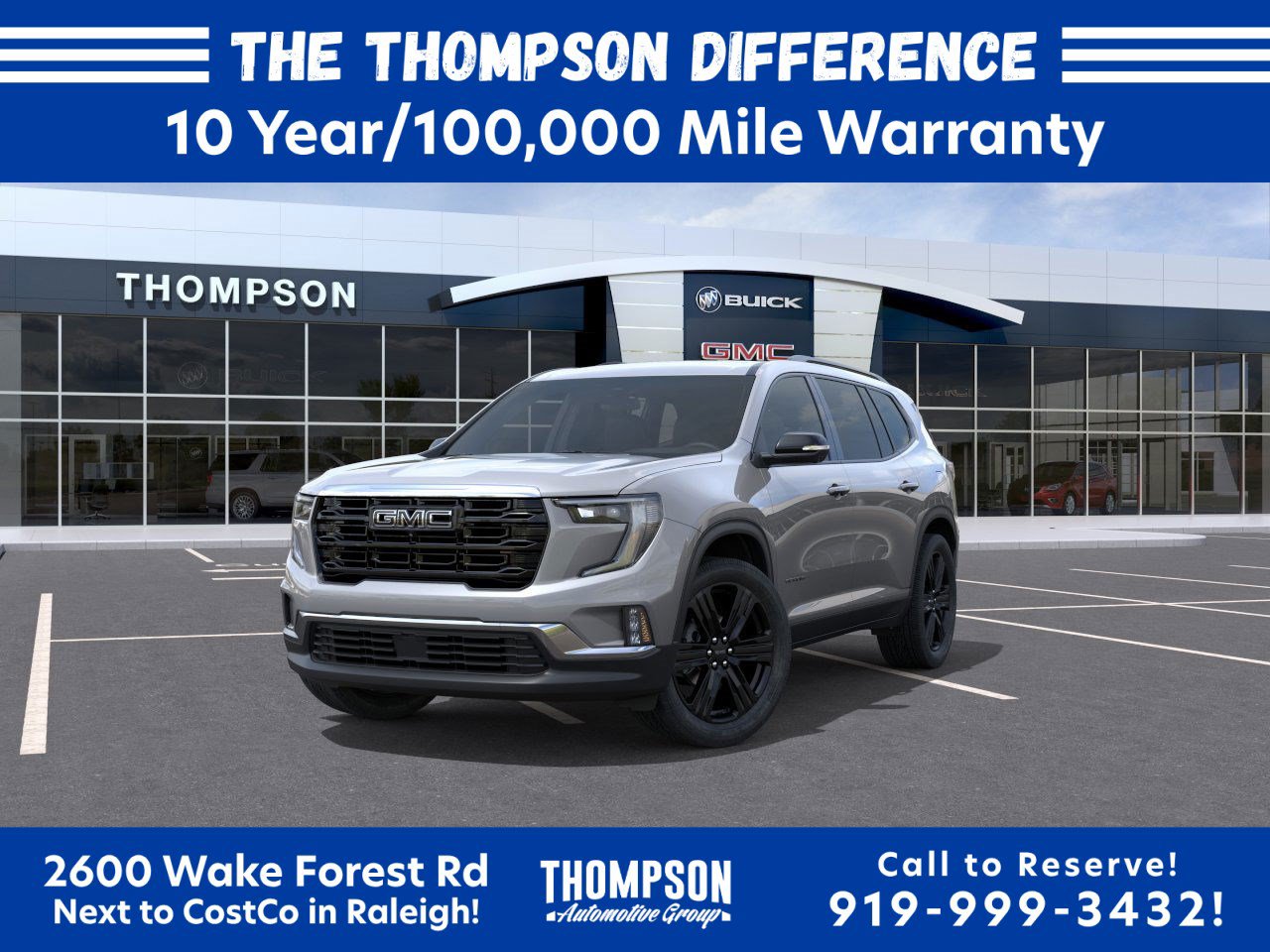 New 2026 GMC Acadia Elevation w/ Black Edition FWD image 11