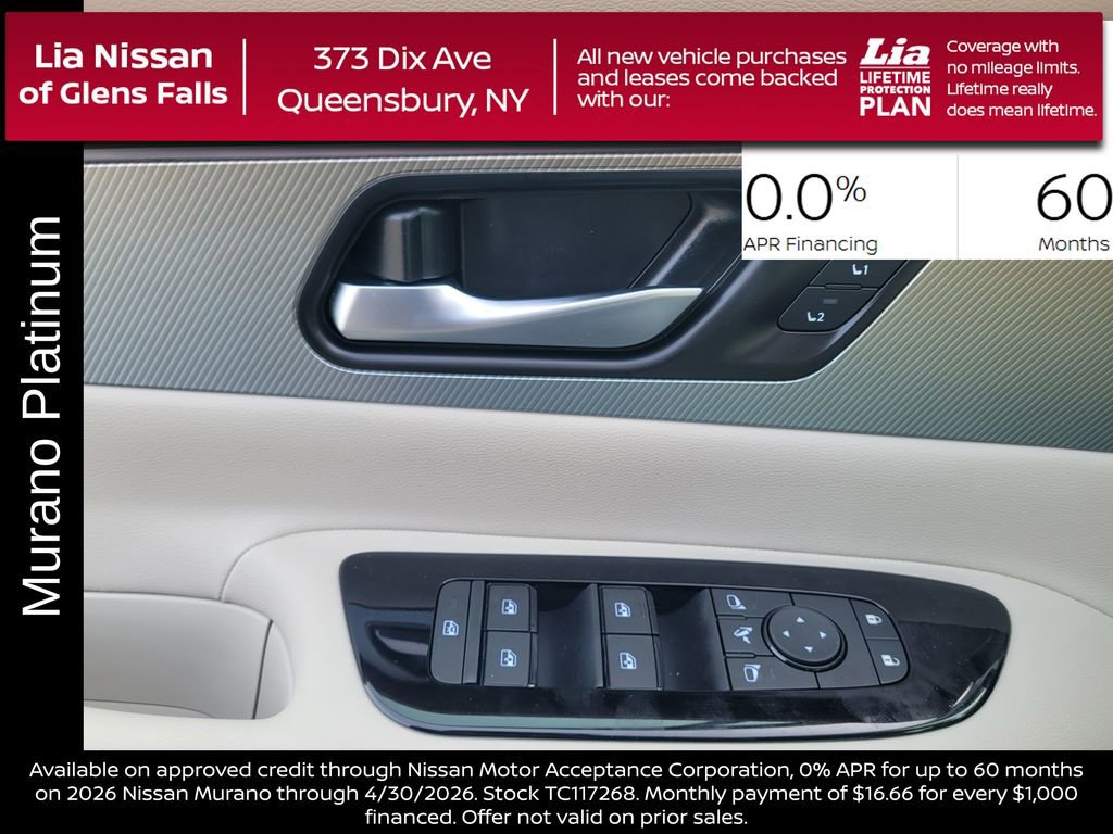 New 2026 Nissan Murano Platinum image 15