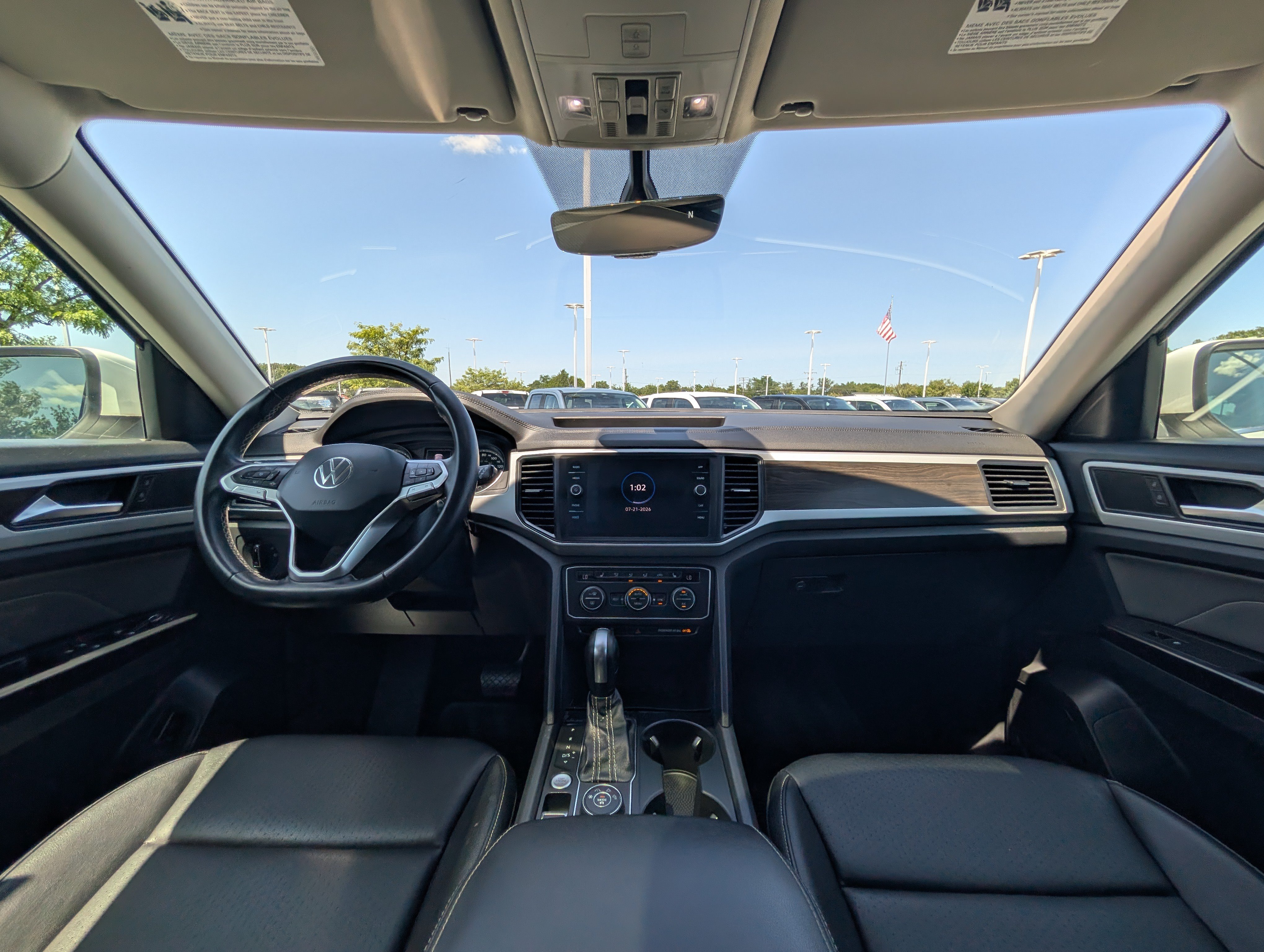 Used 2021 Volkswagen Atlas SE w/ Panoramic Sunroof Package AWD/4WD image 21