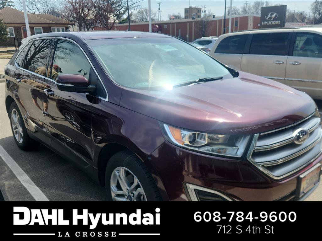 Used 2018 Ford Edge Titanium w/ Technology Package AWD/4WD video 1