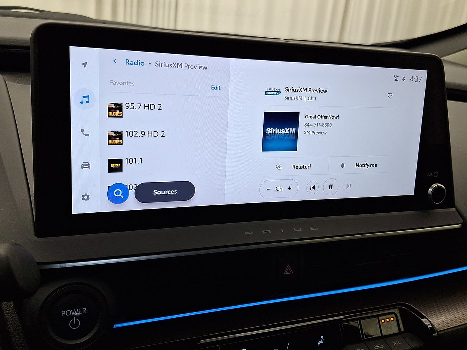 Certified 2024 Toyota Prius XLE AWD/4WD image 18