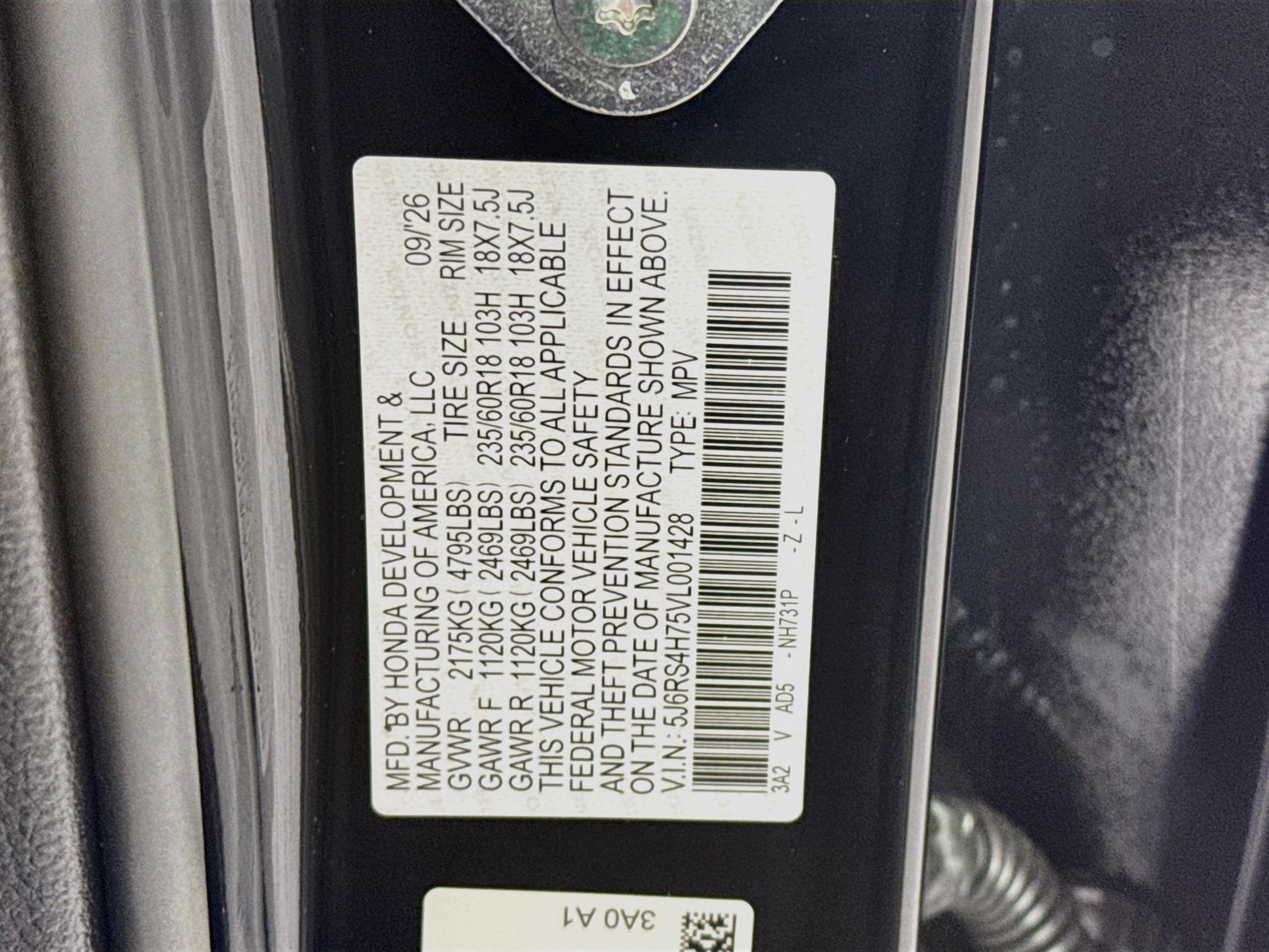 New 2027 Honda CR-V EX-L image 32