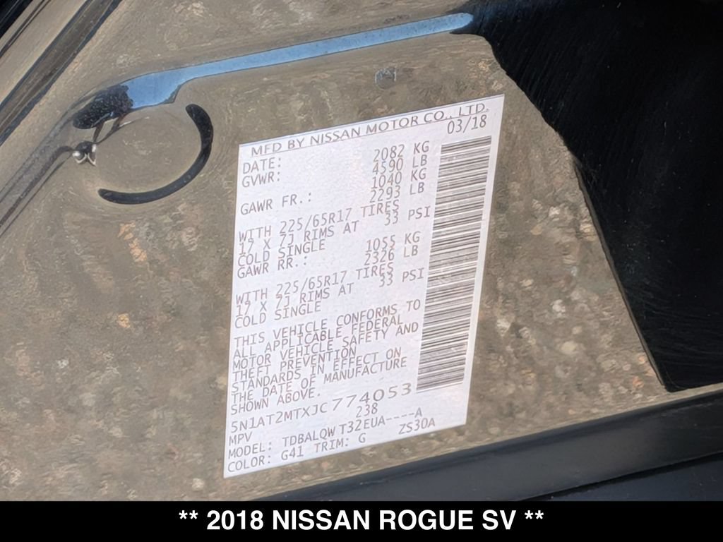 Used 2018 Nissan Rogue SV FWD image 29