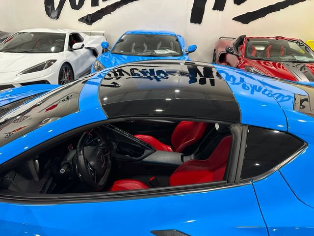 Used 2021 Chevrolet Corvette Stingray Coupe w/ Engine Appearance Package RWD image 19
