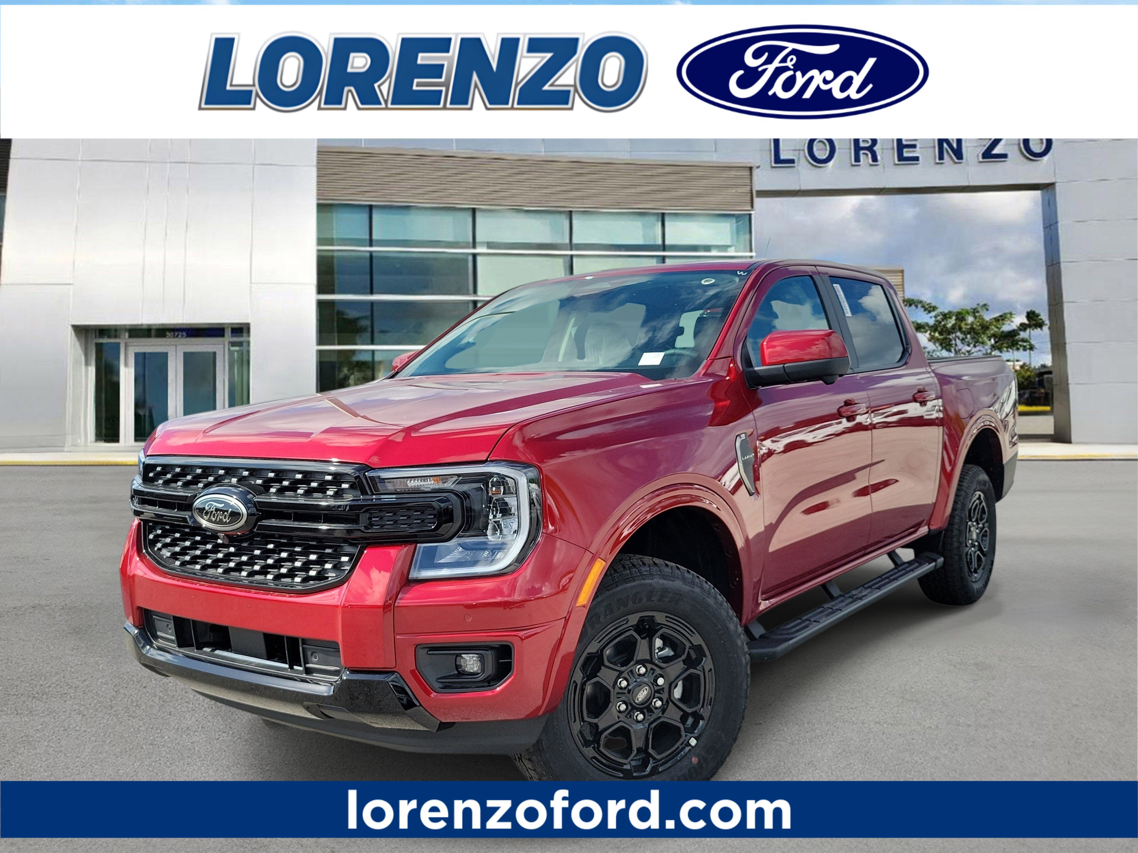 New 2026 Ford Ranger Lariat w/ Black Appearance Package RWD video 1