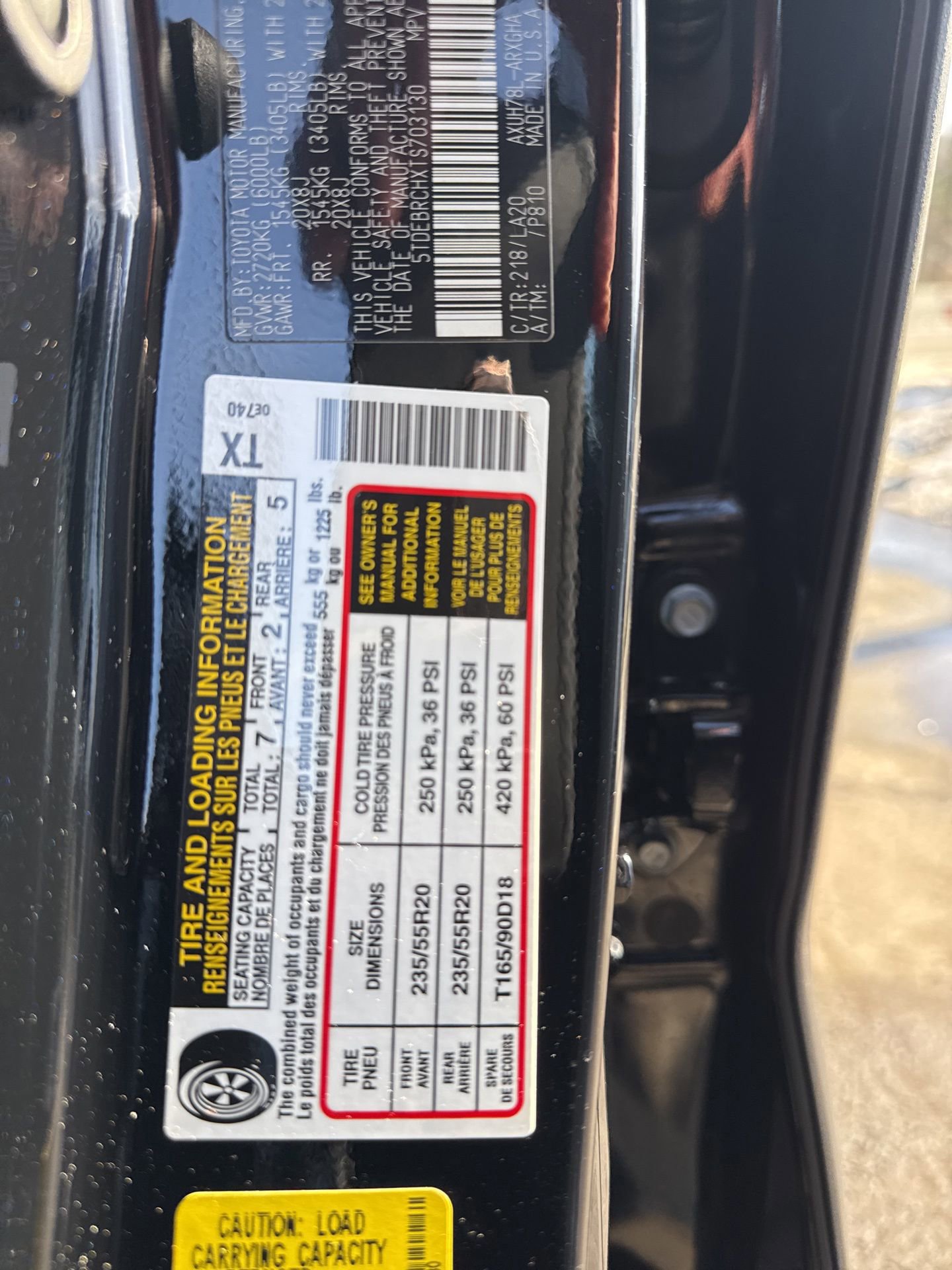 New 2026 Toyota Highlander Platinum image 51