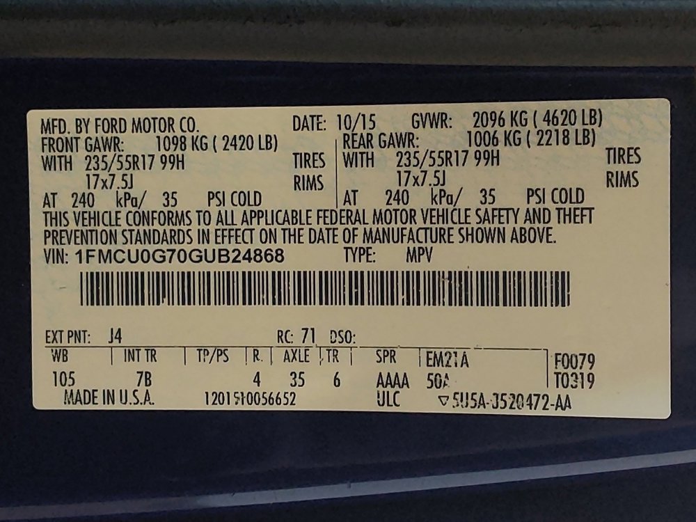 Used 2016 Ford Escape SE image 33