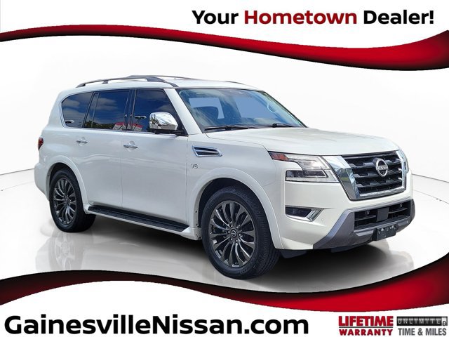 Used 2022 Nissan Armada Platinum w/ Captain's Chairs Package
