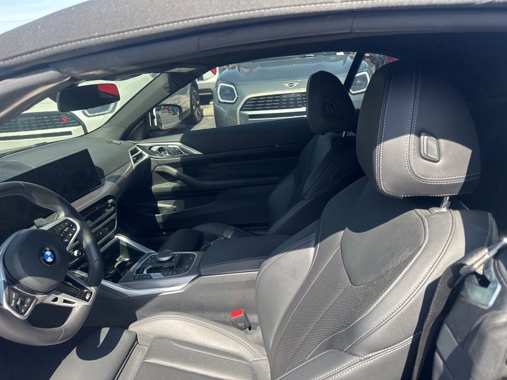 Certified 2025 BMW M440i Convertible w/ Shadowloine Package RWD image 12