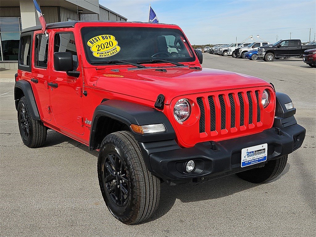 Used 2020 Jeep Wrangler Unlimited Sport S image 10