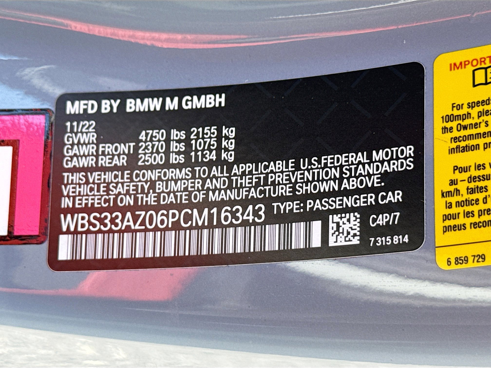 Used 2023 BMW M4 Competition w/ M Carbon Exterior Package image 43