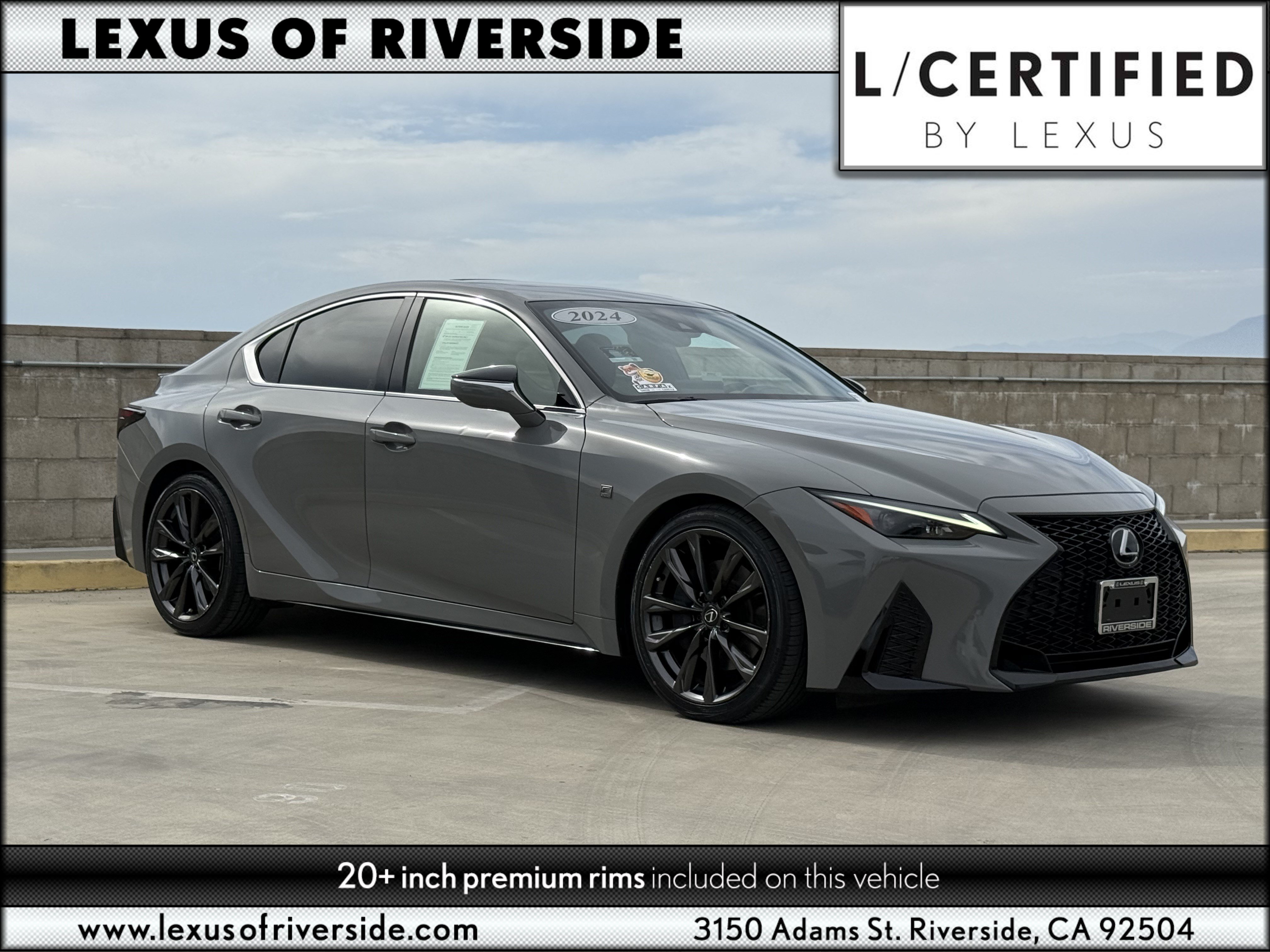 Certified 2024 Lexus IS 350 F Sport RWD image 1