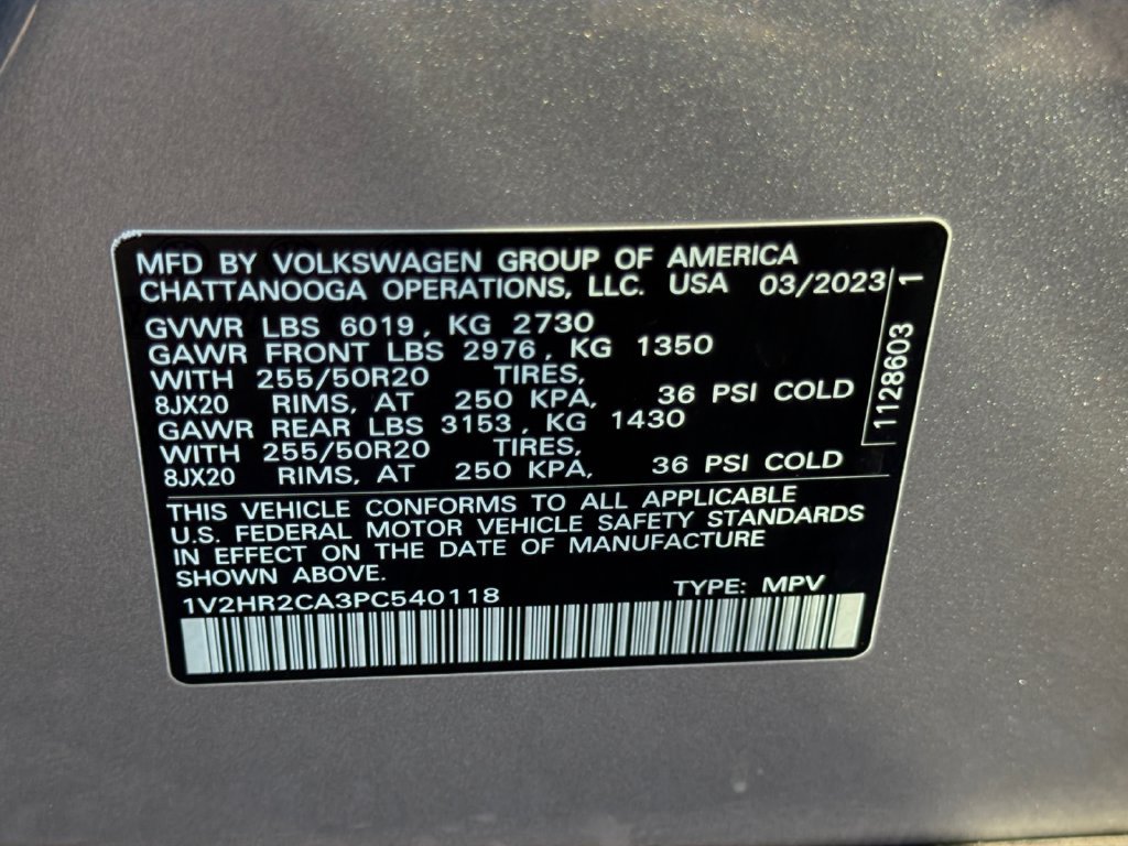 Used 2023 Volkswagen Atlas SE AWD/4WD image 28