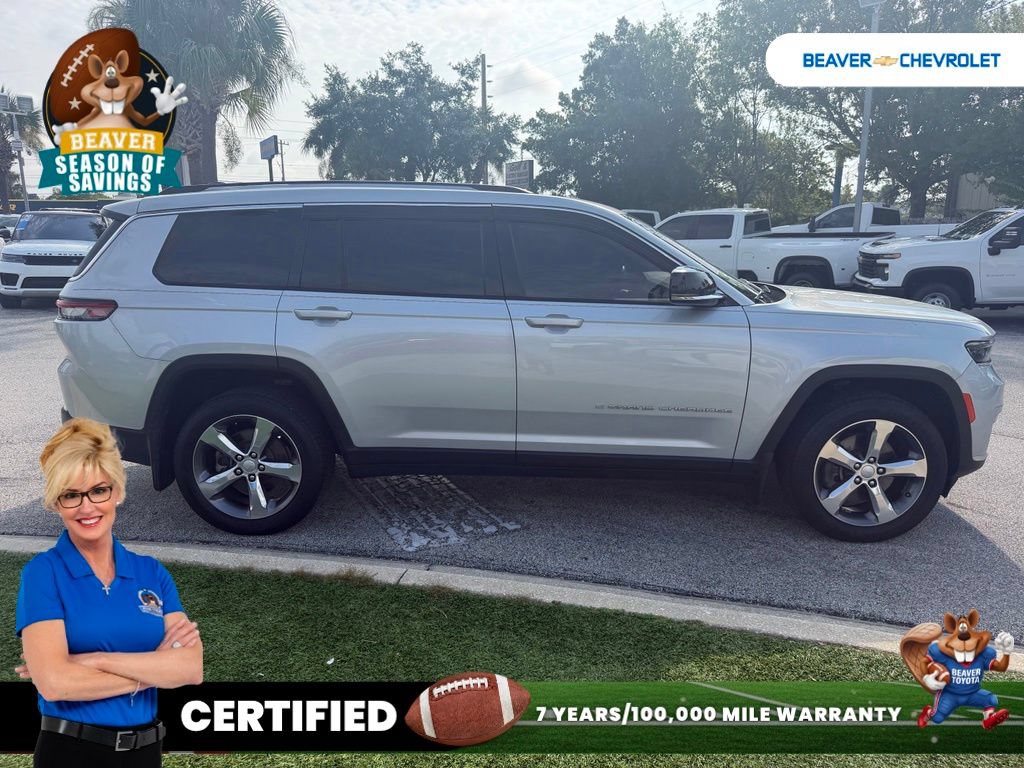 Used 2021 Jeep Grand Cherokee L Limited RWD image 3