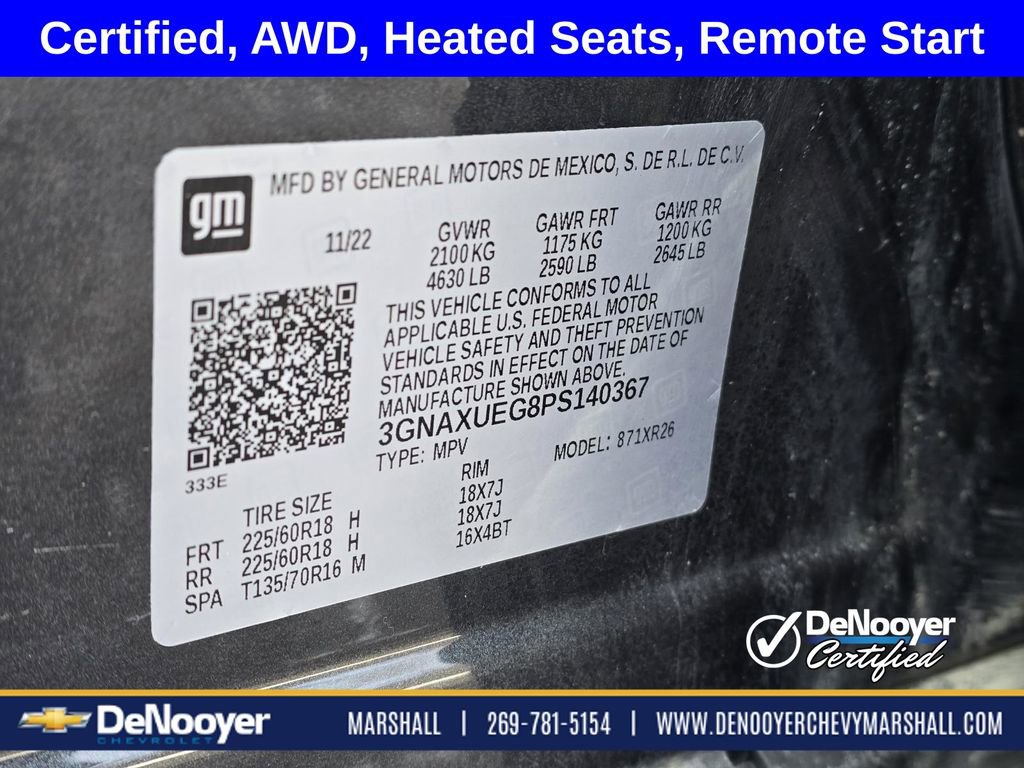 Used 2023 Chevrolet Equinox LT image 29