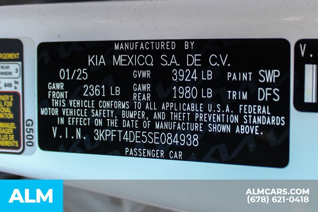Used 2025 Kia K4 FWD image 38
