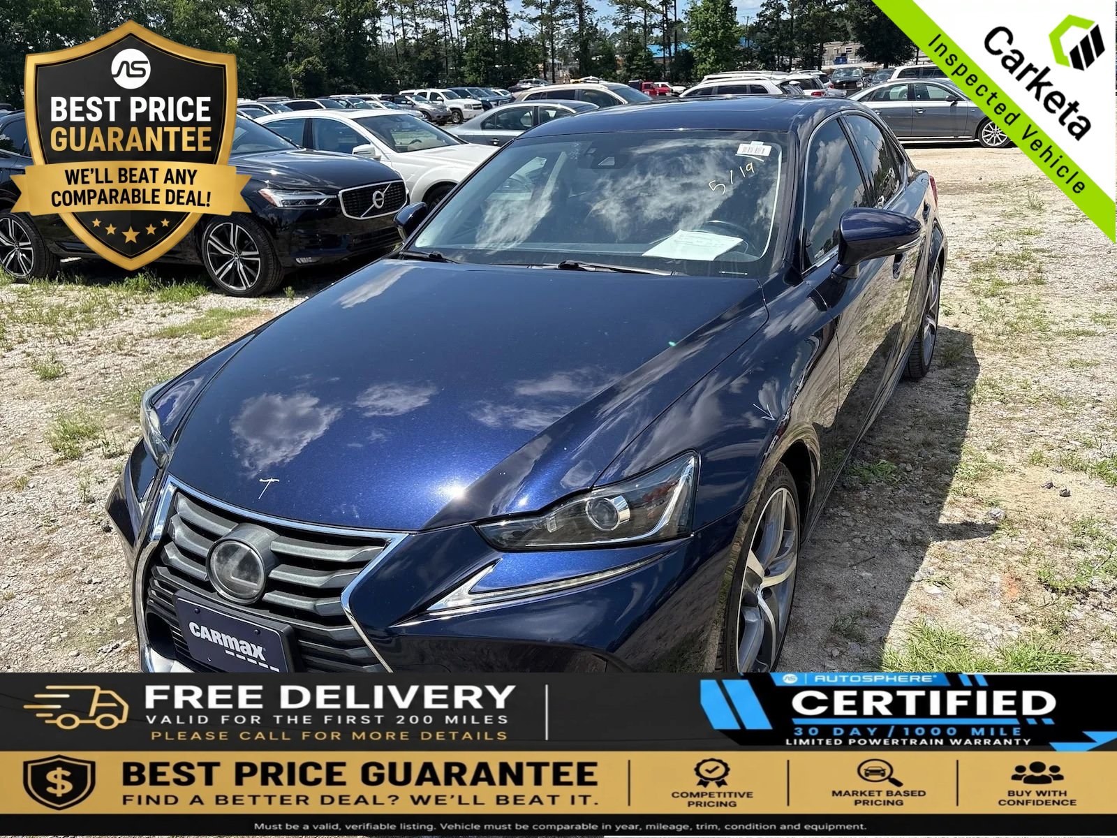 Used 2018 Lexus IS 300 AWD w/ Comfort Package image 1