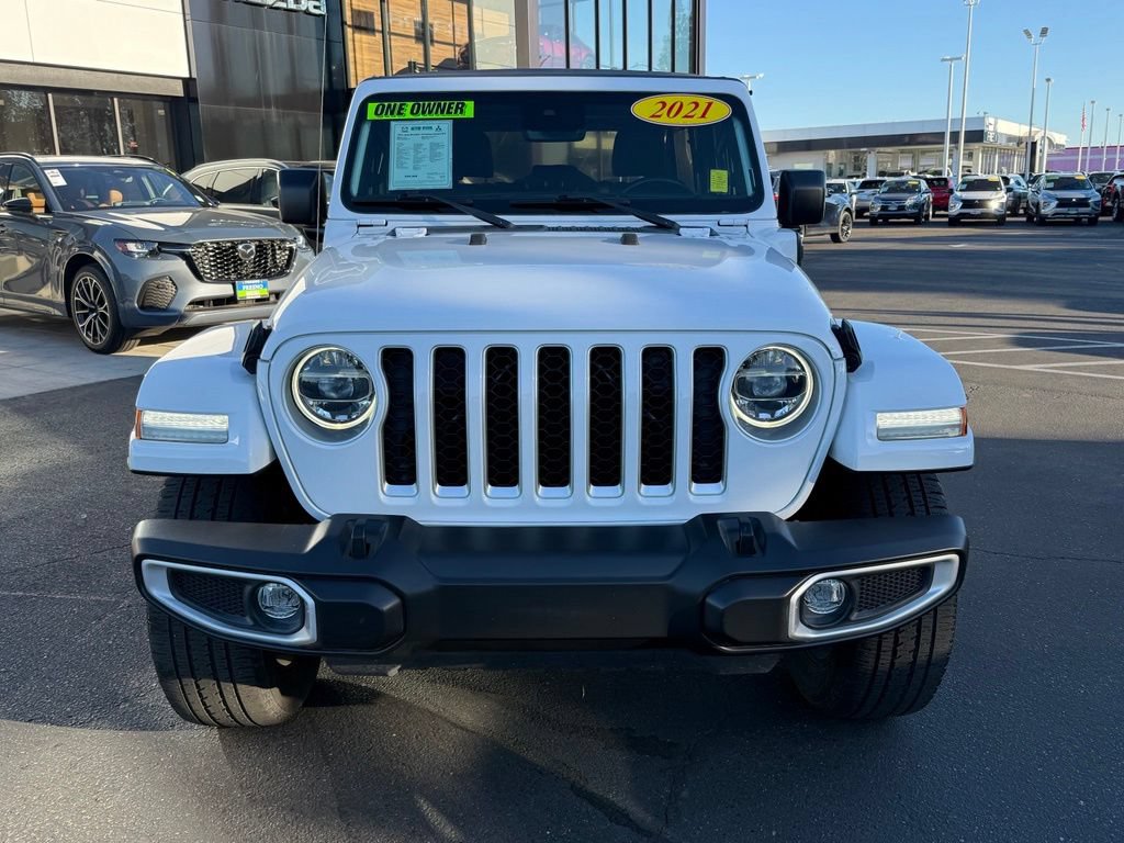 Used 2021 Jeep Wrangler Unlimited Sahara w/ Cold Weather Group AWD/4WD image 2