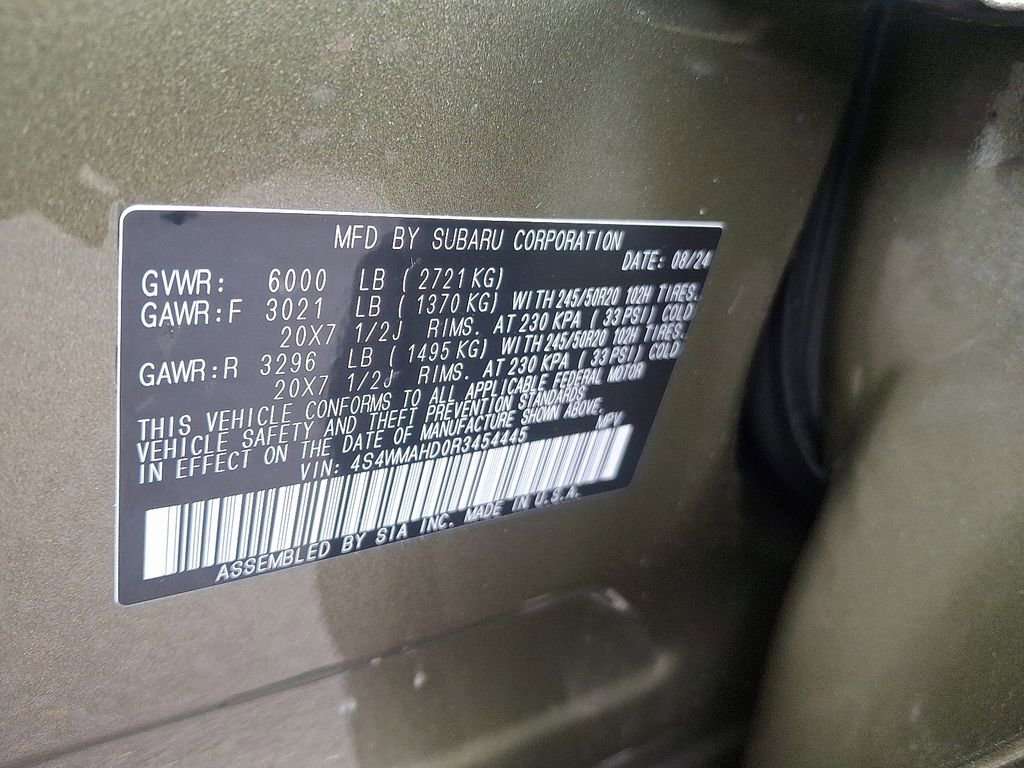 Used 2024 Subaru Ascent Onyx Edition image 26