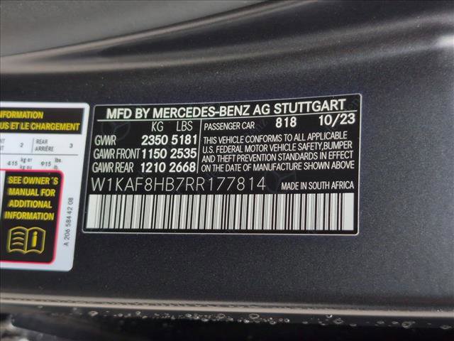 Certified 2024 Mercedes-Benz C 43 AMG 4MATIC Sedan image 26