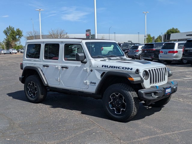 Used 2023 Jeep Wrangler Unlimited Rubicon 4xe w/ Safety Group AWD/4WD image 3