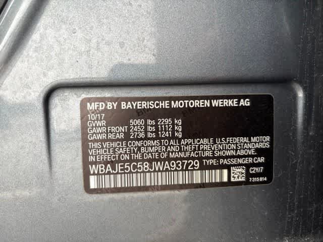 Used 2018 BMW 540i RWD image 23