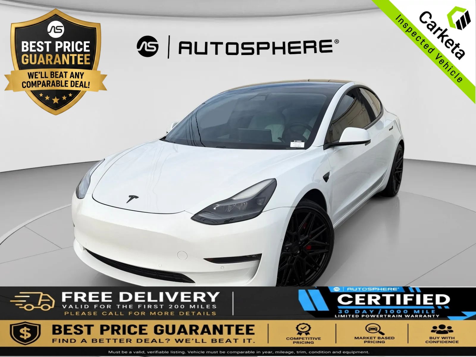 Used 2021 Tesla Model 3 Performance