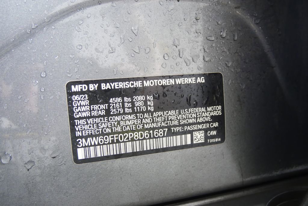 Used 2023 BMW 330i Sedan w/ Premium Package RWD image 20