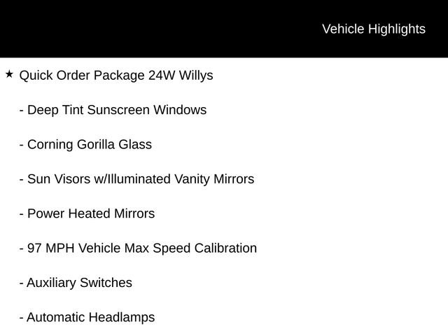 New 2025 Jeep Wrangler Willys image 18