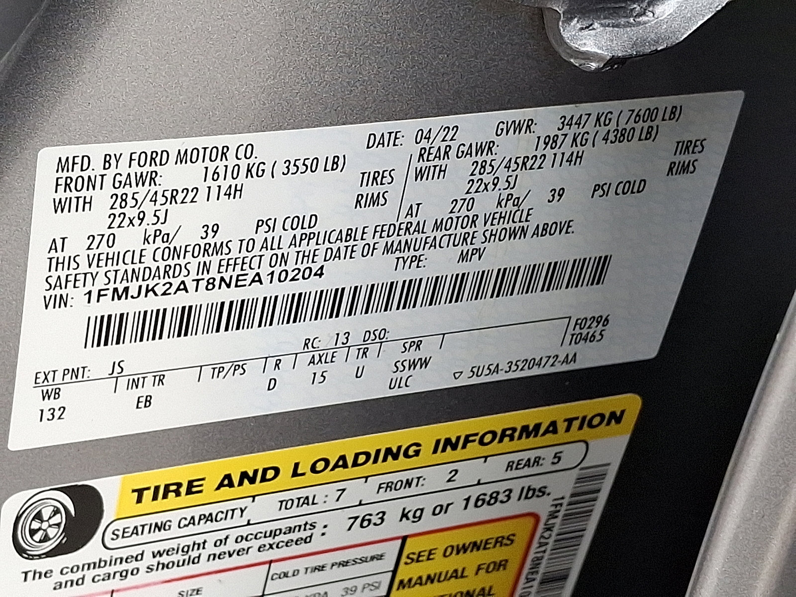 Certified 2022 Ford Expedition Max Limited image 31